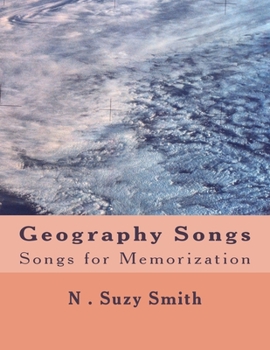 Paperback Geography Songs: Songs for Memorization Book
