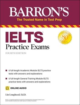 Paperback Ielts Practice Exams (with Online Audio) Book