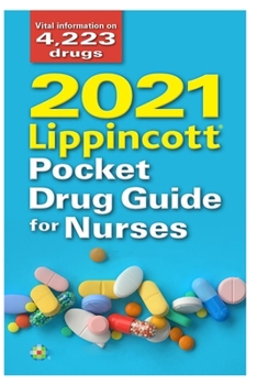 Paperback 2021 Lippincott Pocket Drug Guide for Nurses Book