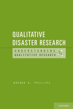 Paperback Qualitative Disaster Research Book