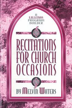 Paperback Recitations for Church Occasions: A Lillenas Program Builder Book