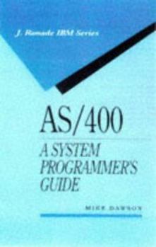 Hardcover AS/400 a System Programmer's Guide Book