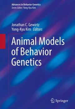 Hardcover Animal Models of Behavior Genetics Book