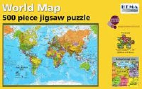 Paperback Jigsaw Puzzle World 500 Pieces Hema 609 [?????] Book