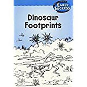 Paperback Houghton Mifflin Early Success: Dinosaur Footprints Book
