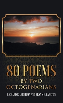Hardcover 80 Poems by Two Octogenarians Book