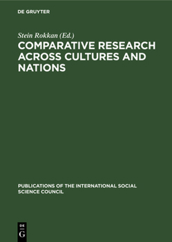 Hardcover Comparative Research Across Cultures and Nations Book