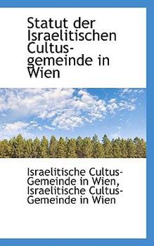 Paperback Statut der Israelitischen Cultus-gemeinde in Wien Book
