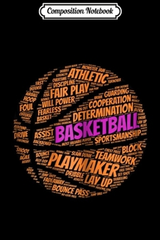 Composition Notebook: Basketball sayings quotes for team gift girls kids Journal/Notebook Blank Lined Ruled 6x9 100 Pages