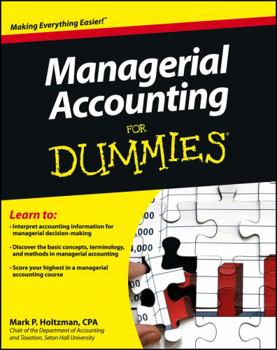 Paperback Managerial Accounting for Dummies Book