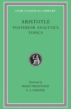 Hardcover Posterior Analytics. Topica [Greek, Ancient (To 1453)] Book