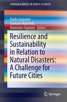 Paperback Resilience and Sustainability in Relation to Natural Disasters: A Challenge for Future Cities Book