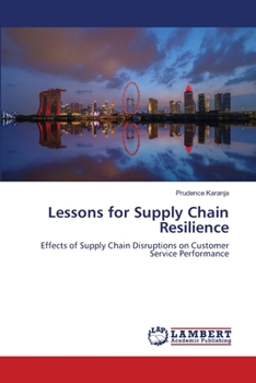 Paperback Lessons for Supply Chain Resilience Book