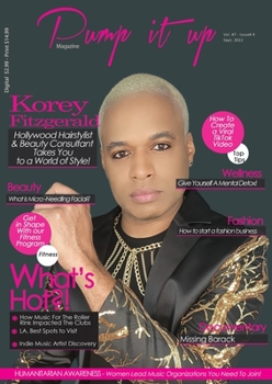 Paperback Hollywood Hair King Korey Fitzgerald - Pump it up Magazine - Vol.7 - Issue #9 - Book