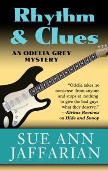 Hardcover Rhythm & Clues [Large Print] Book