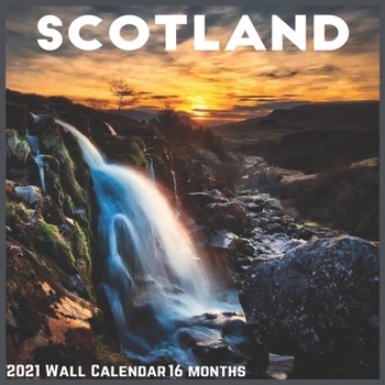 Scotland Wall Calendar 2021: Official Scotland Calendar 2021