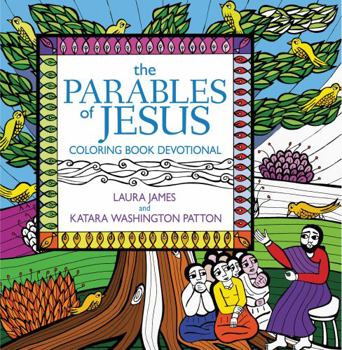 Paperback The Parables of Jesus Coloring Book Devotional Book