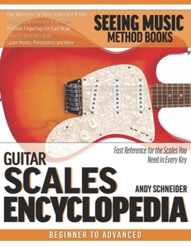 Paperback Guitar Scales Encyclopedia: Fast Reference for the Scales You Need in Every Key Book