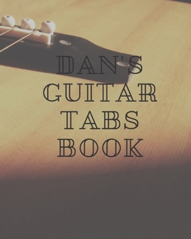 Paperback Dan's Guitar Tabs book