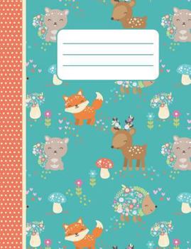 Paperback Forest Friends - Composition Book - College-Ruled Book