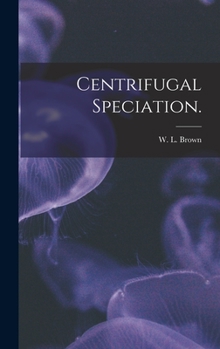 Hardcover Centrifugal Speciation. Book