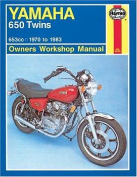 Paperback Yamaha 650 Twins Owners Workshop Manual: 1970-1983 Book