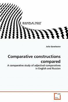 Paperback Comparative constructions compared Book