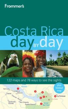 Paperback Frommer's Costa Rica Day by Day [With Map] Book