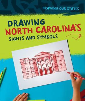 Library Binding Drawing North Carolina's Sights and Symbols Book