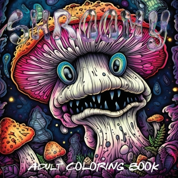 Paperback Shroomy Coloring Book