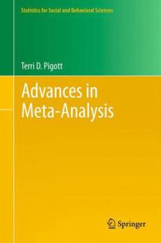 Advances in Meta-Analysis - Book  of the Statistics for Social and Behavioral Sciences