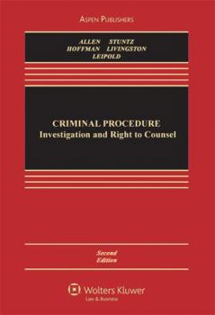 Paperback Criminal Procedure: Investigation and Right to Counsel Book