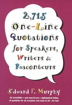 Hardcover 2,715 One-Line Quotations Book