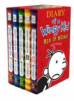 Hardcover Diary of a Wimpy Kid Box of Books (1-5) Book