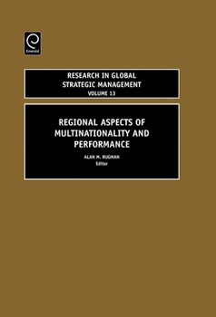 Hardcover Regional Aspects of Multinationality and Performance Book