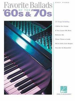 Paperback Favorite Ballads of the 60s & 70s Book