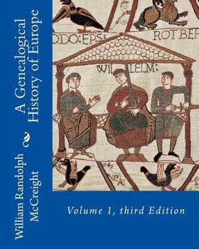Paperback A Genealogical History of Europe: Volume 1, third Edition Book