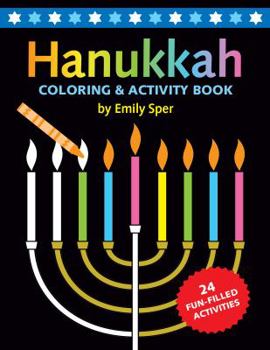 Paperback Hanukkah Coloring and Activity Book