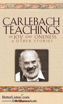 Audio CD Carlebach Teachings of Joy and Oneness & Other Stories Book