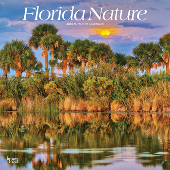 Calendar Florida Nature 2024 Square Book