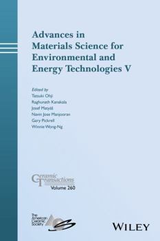 Hardcover Advances in Materials Science for Environmental and Energy Technologies V Book