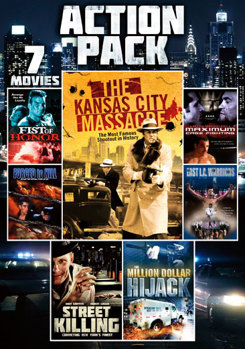 DVD 7-Film Action Pack Book