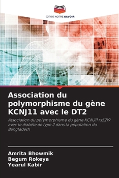 Paperback Association du polymorphisme du gène KCNJ11 avec le DT2 [French] Book