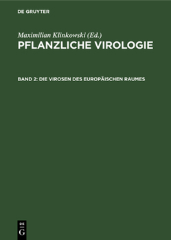 Hardcover Die Virosen Des Europäischen Raumes [German] Book