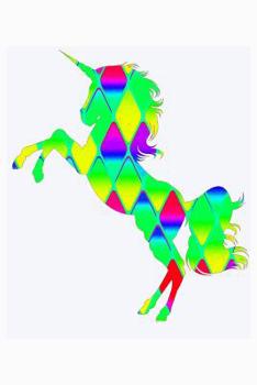 Paperback Green Diamond Unicorn: Blood Sugar Tracker Book