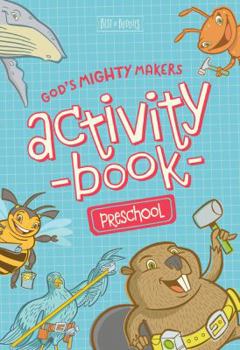 Paperback God's Mighty Makers Preschool Activity Book