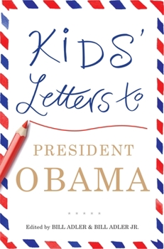 Hardcover Kids' Letters to President Obama Book