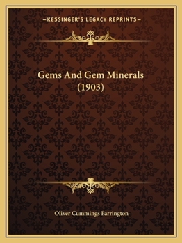 Paperback Gems And Gem Minerals (1903) Book