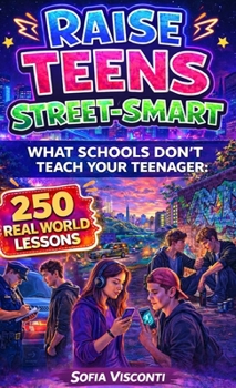 Raise Teens Street-Smart - What Schools Don't Teach Your Teenager: 250 Real World Lessons to Build Confident, Resilient Teens with the Life Skills and Social Intelligence to Handle Anything