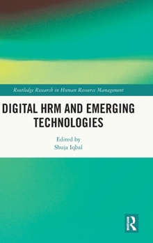 Hardcover Digital HRM and Emerging Technologies Book